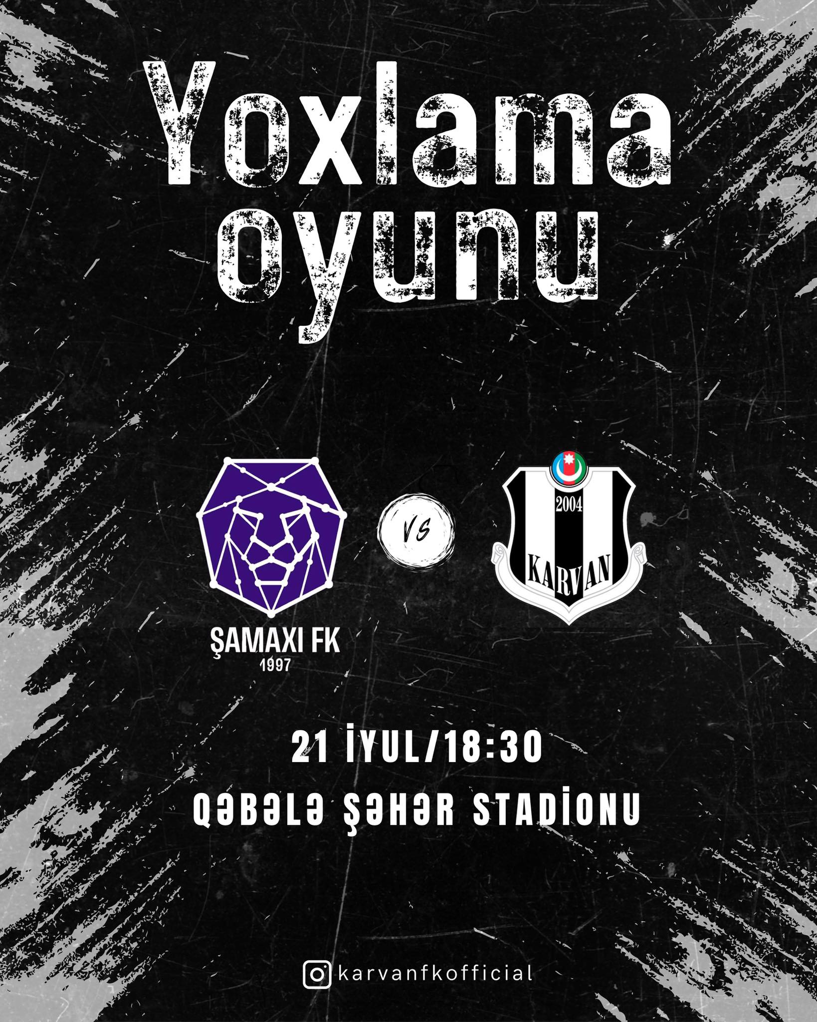 «Карван» проведёт товарищеский матч с «Шамахы» в рамках летних сборов